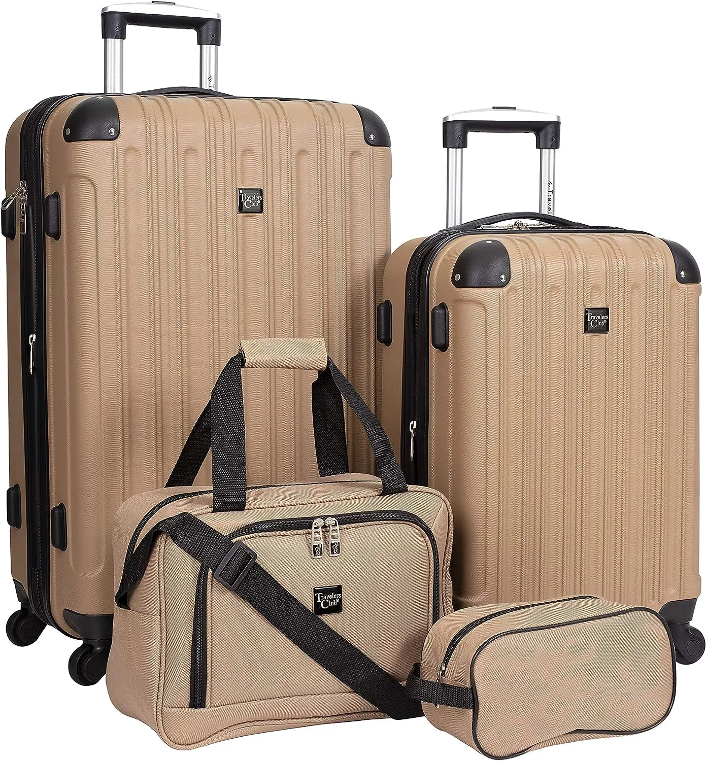 4-Piece Luggage Travel Set, Expandable