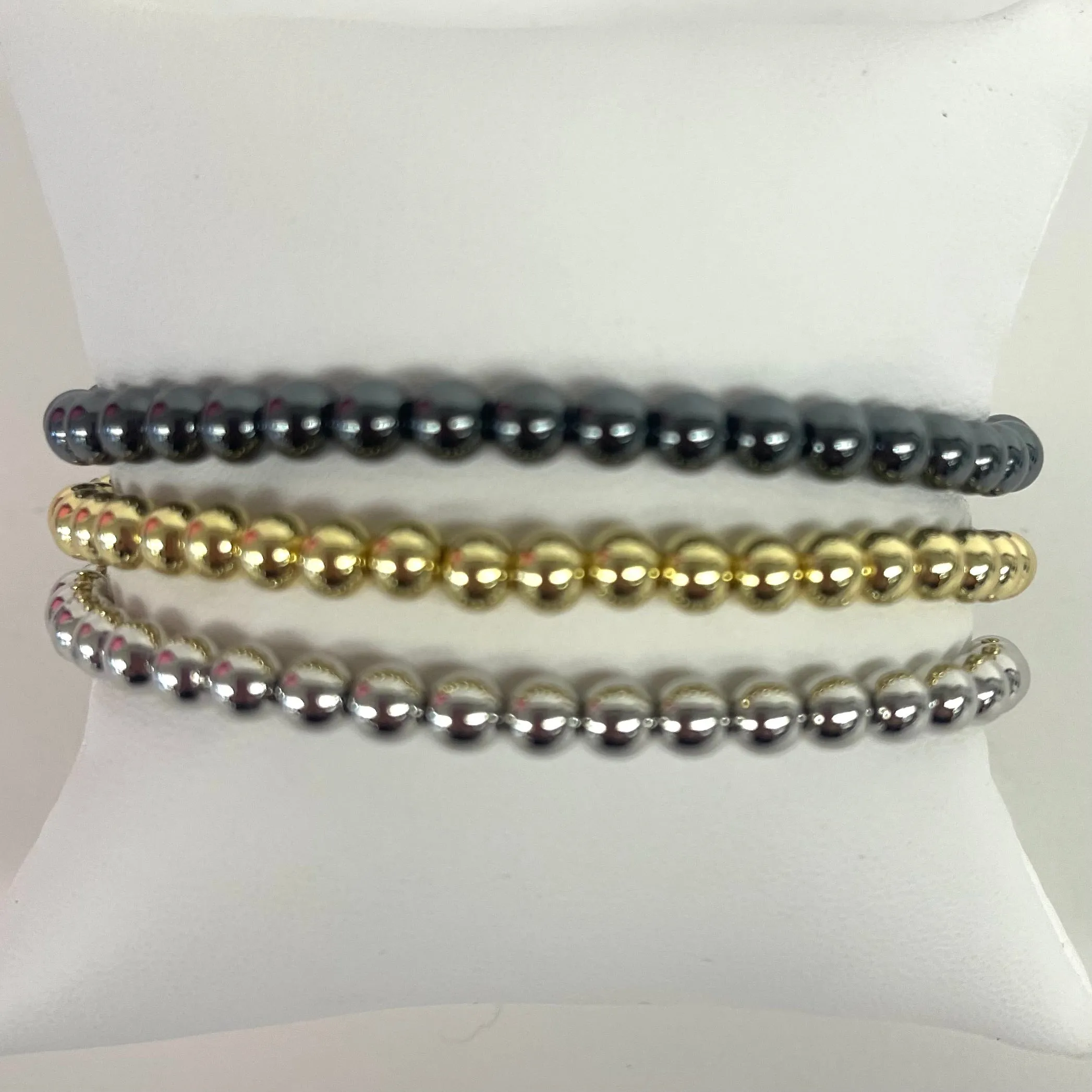 5mm Beaded Stretch Bracelets