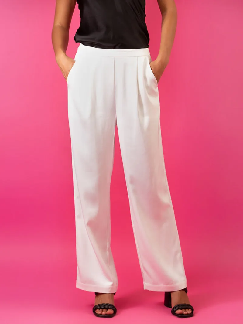 Acetate Suit Pants