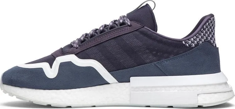 Adidas Commonwealth x ZX 500 RM 'Friends & Family' sneakers, blue