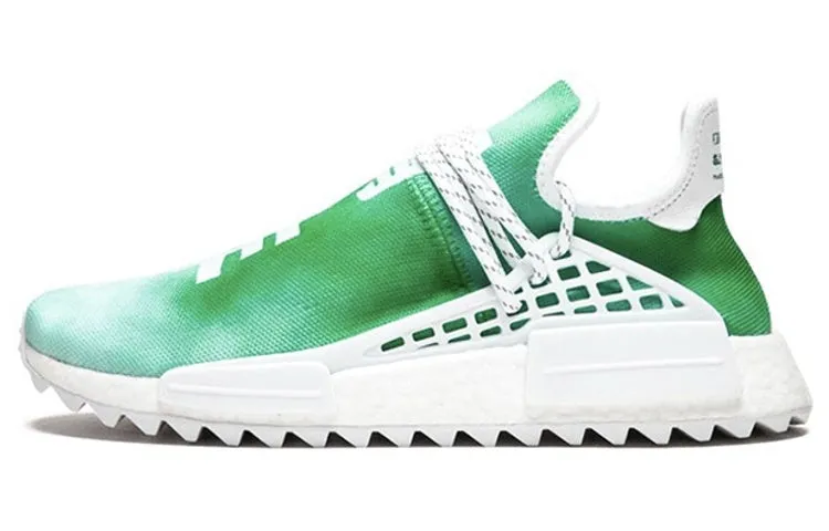 Adidas Originals Pharrell Hu Lifestyle Unisex Sneakers, Green/White