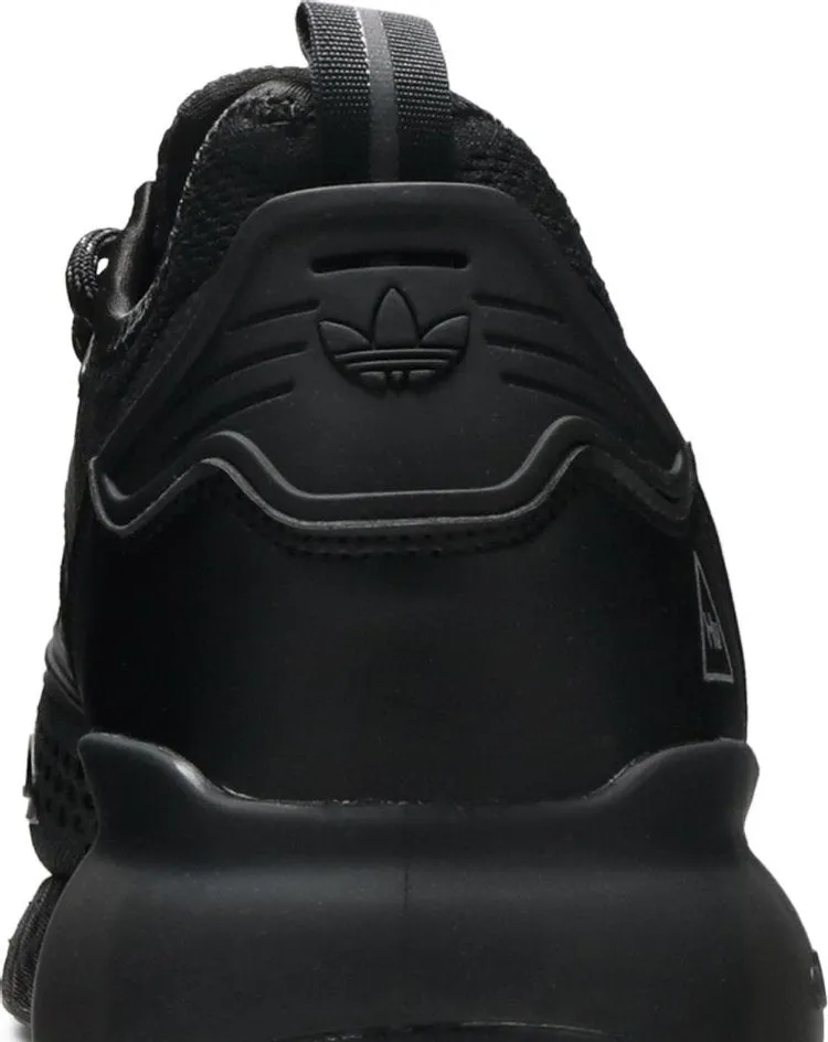 Adidas Pharrell x ZX 2K Boost 'Black Future' Sneakers, Black