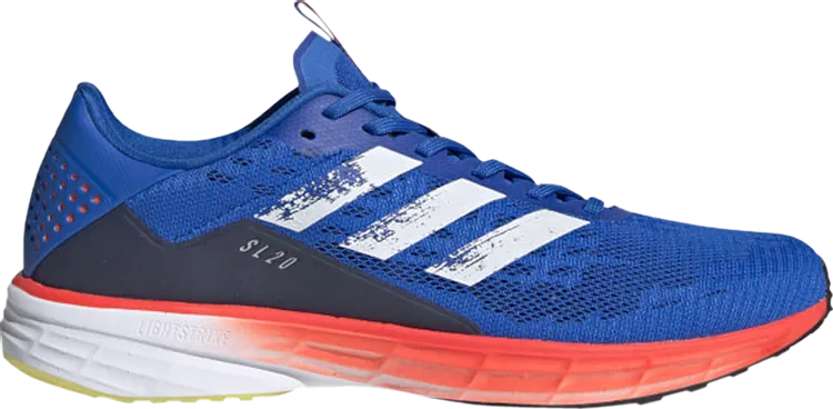 Adidas SL20 Summerdy 'Glory Blue Red' sneakers, blue