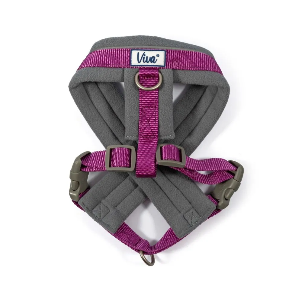 Ancol Viva Medium ( 41-53cm) Purple Padded Dog Harness