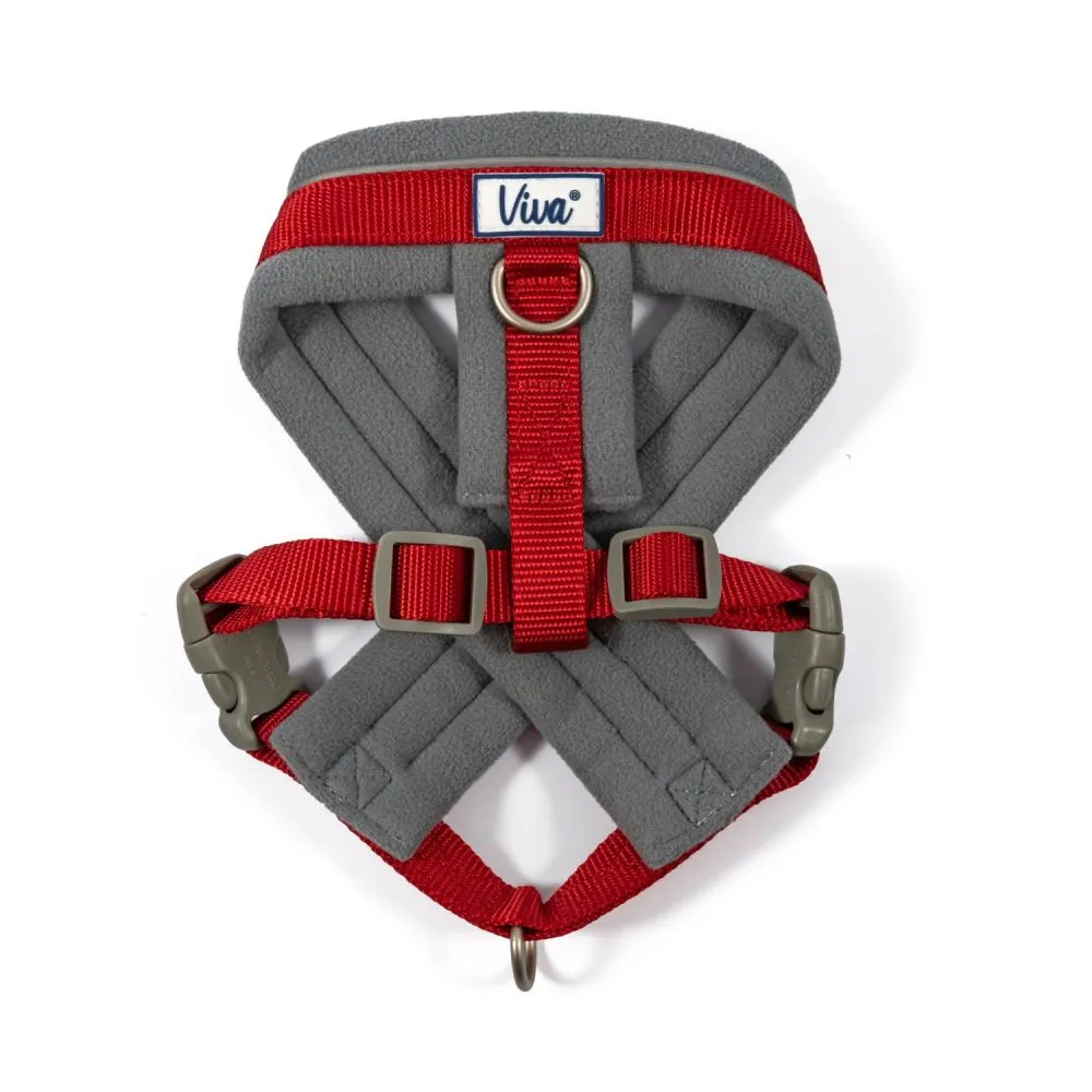 Ancol Viva Red Padded Dog Harness