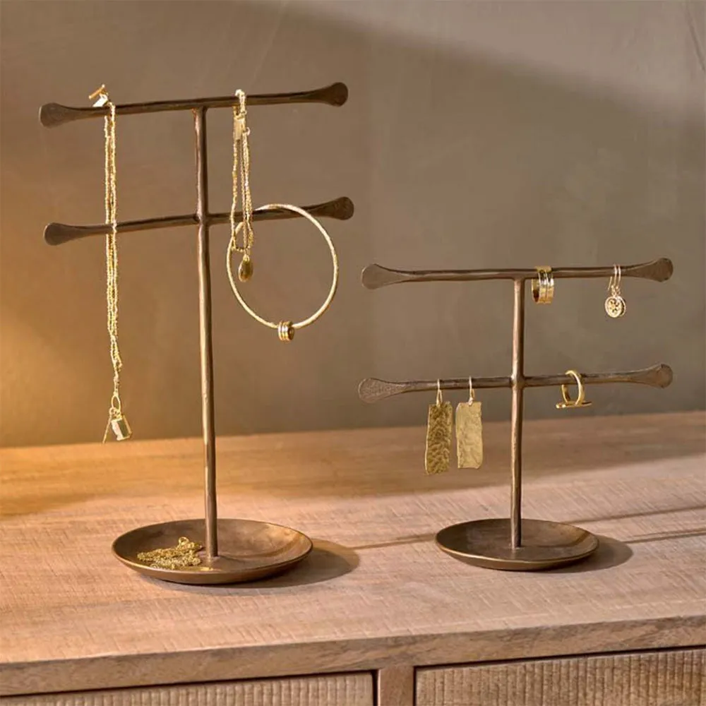 Antique Brass Jewellery Stand