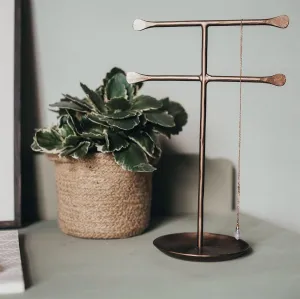 Antique Brass Jewellery Stand