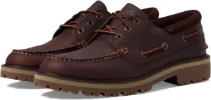 A/O Lug 3-Eye Sperry Boat Shoes, Brown 3