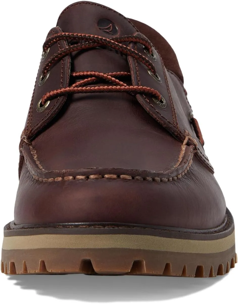 A/O Lug 3-Eye Sperry Boat Shoes, Brown 3