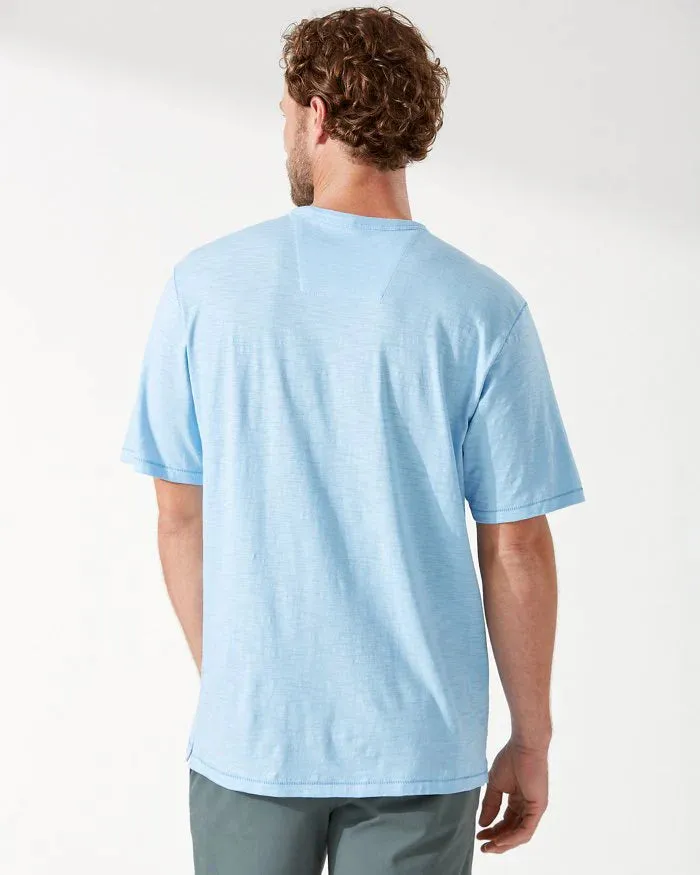 Bali Beach Short Sleeve Crew in Blue