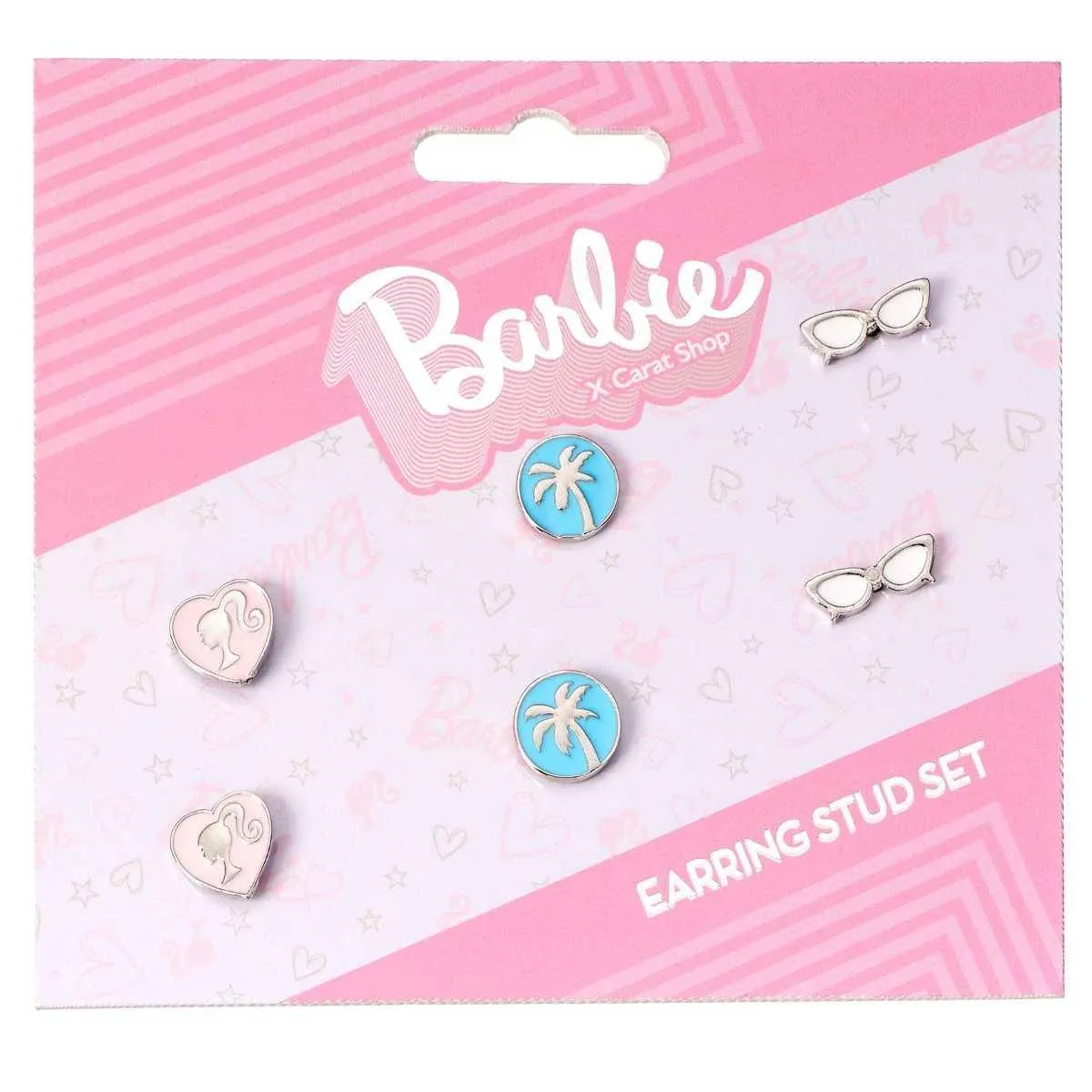 Barbie™️ Set of three Classic Earring Studs - Barbie x Carat Shop