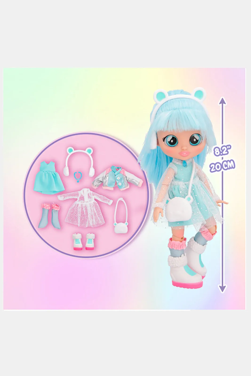 BFF Girls Blue Cry Babies Doll Kristal