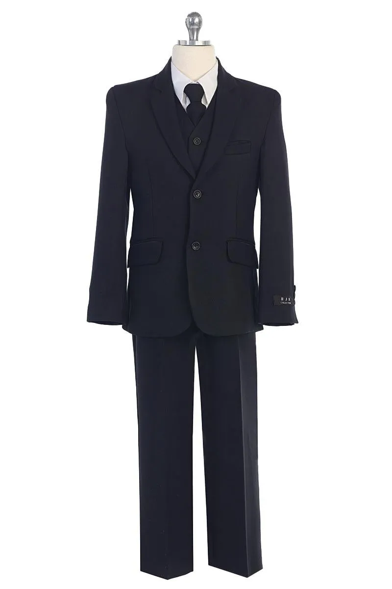 Bijan Kids 5-Piece Slim Fit Suit (Lil'Boys)