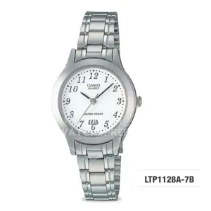 Casio Ladies' Standard Analog Stainless Steel Watch LTP1128A-7B