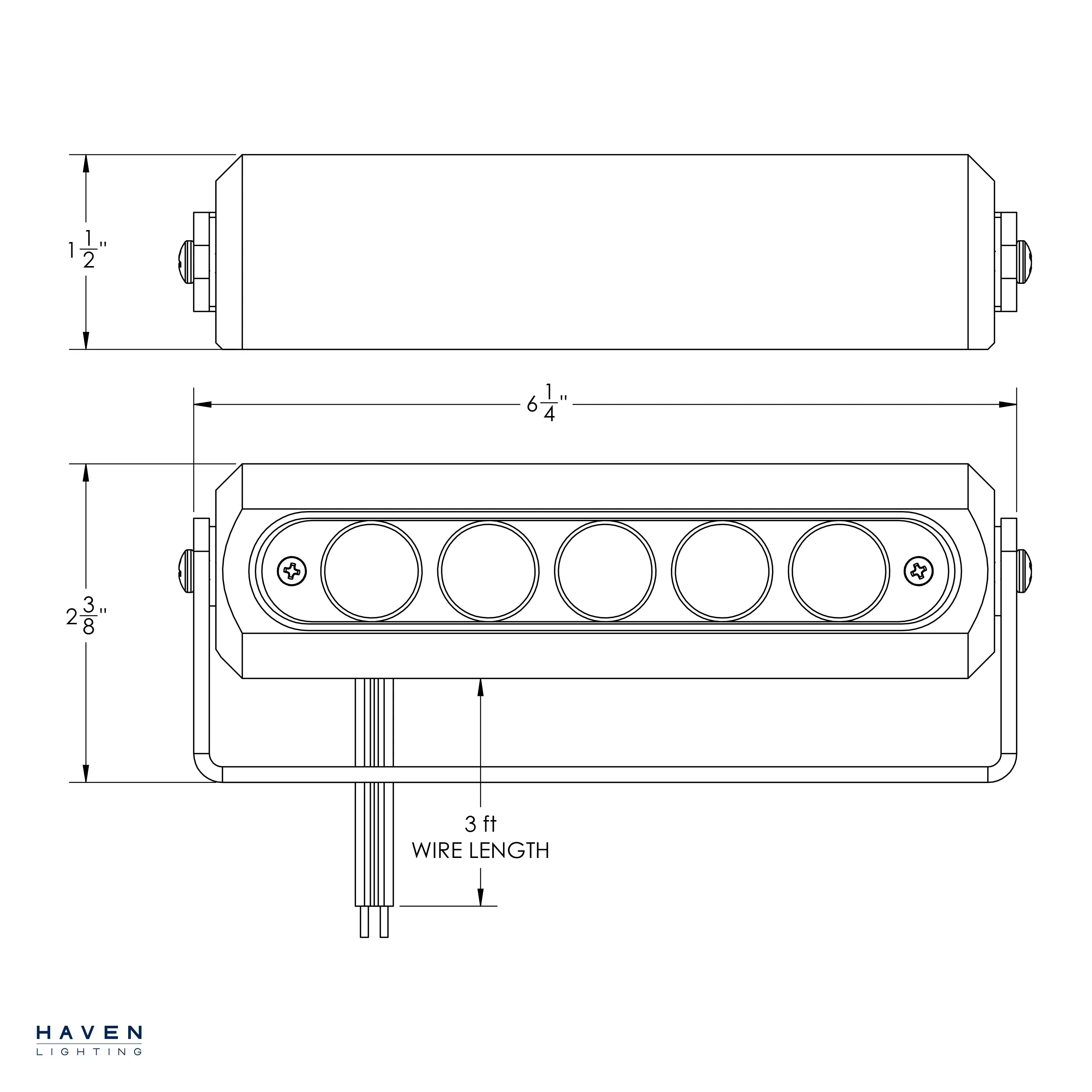 Classic White LED Feature Light