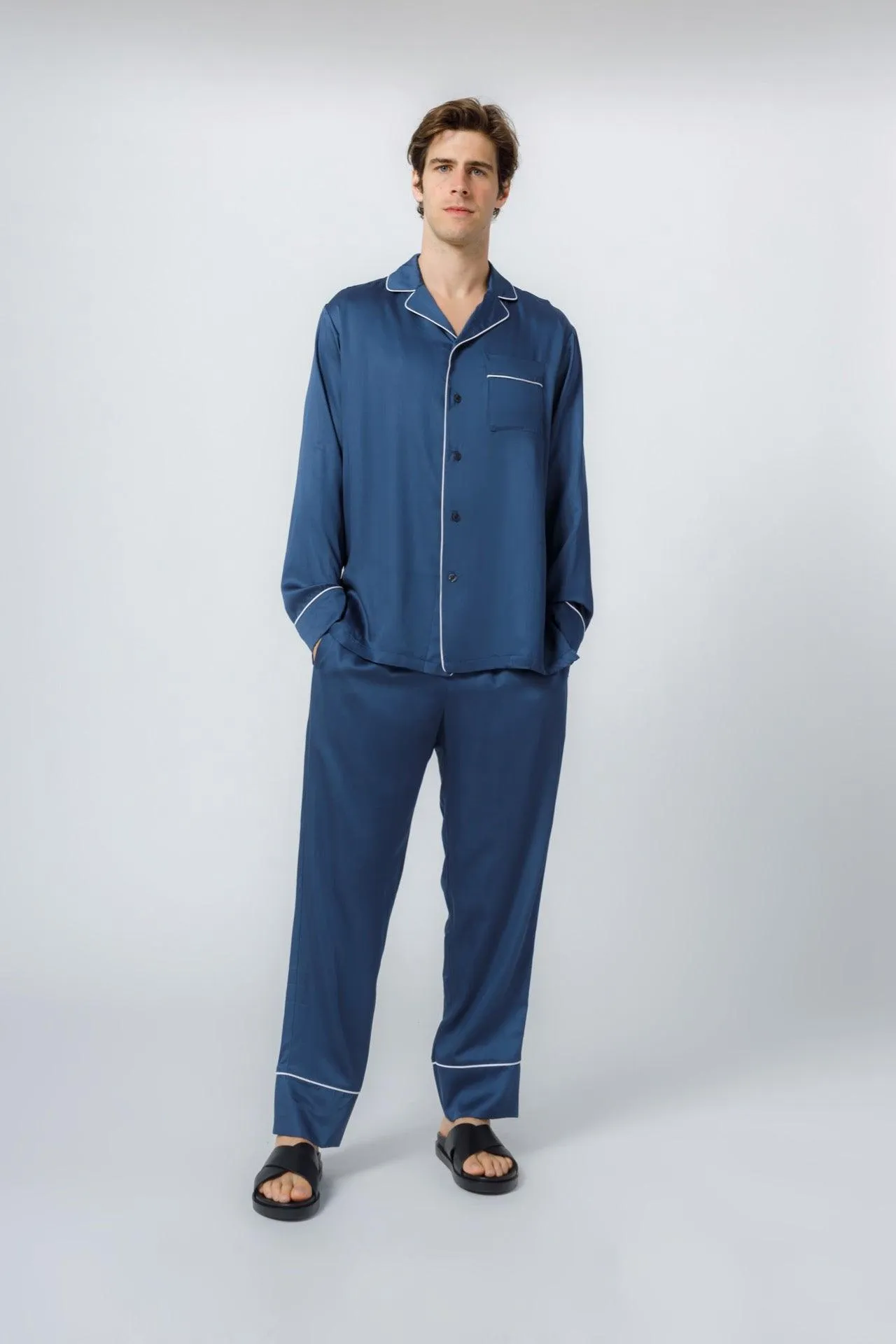 Comfort  Pajama Set Classic Blue