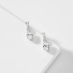 EMILIA OVAL DROP EARRINGS