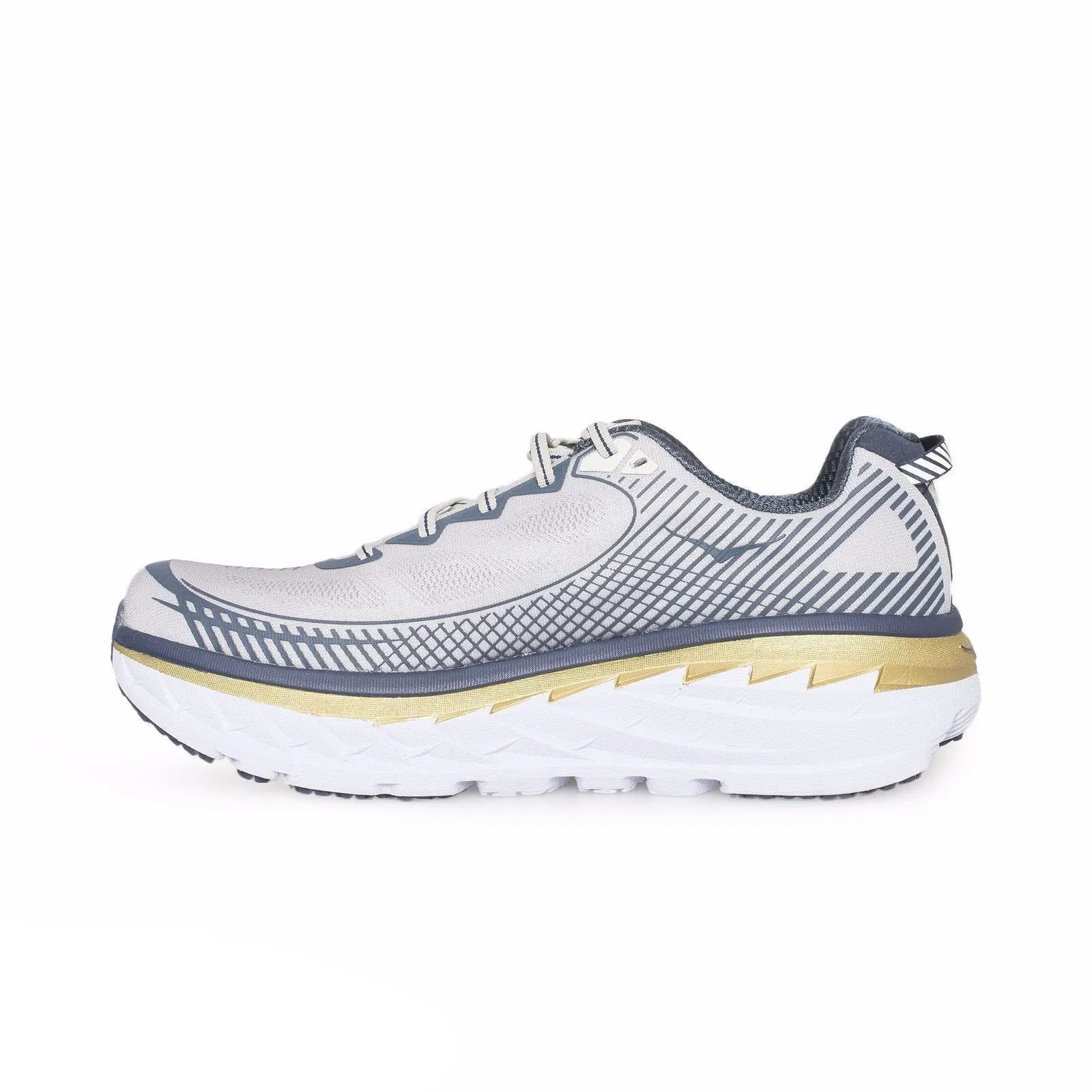 Hoka One One Bondi 5 Cool Gray / Midnight Navy Shoe