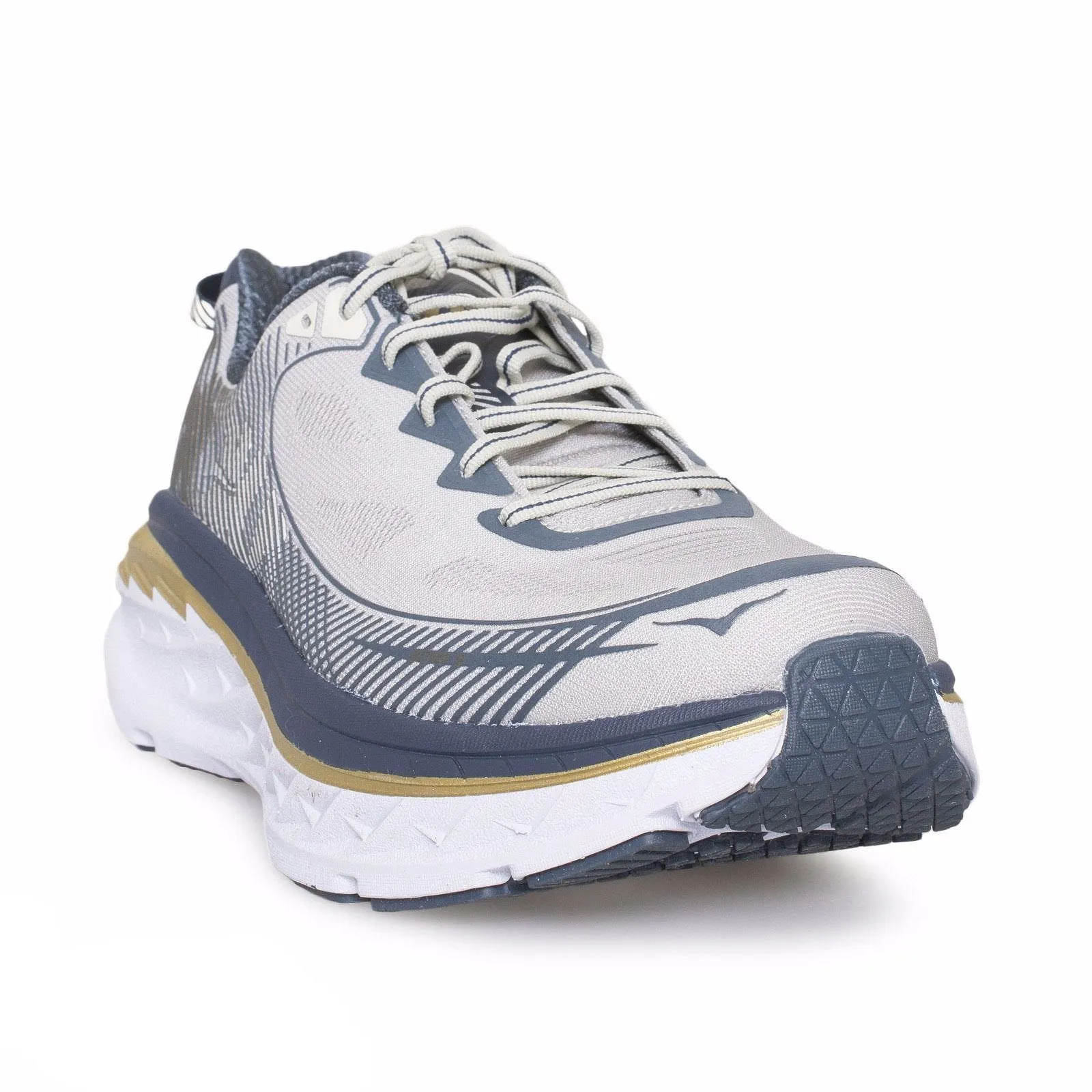 Hoka One One Bondi 5 Cool Gray / Midnight Navy Shoe