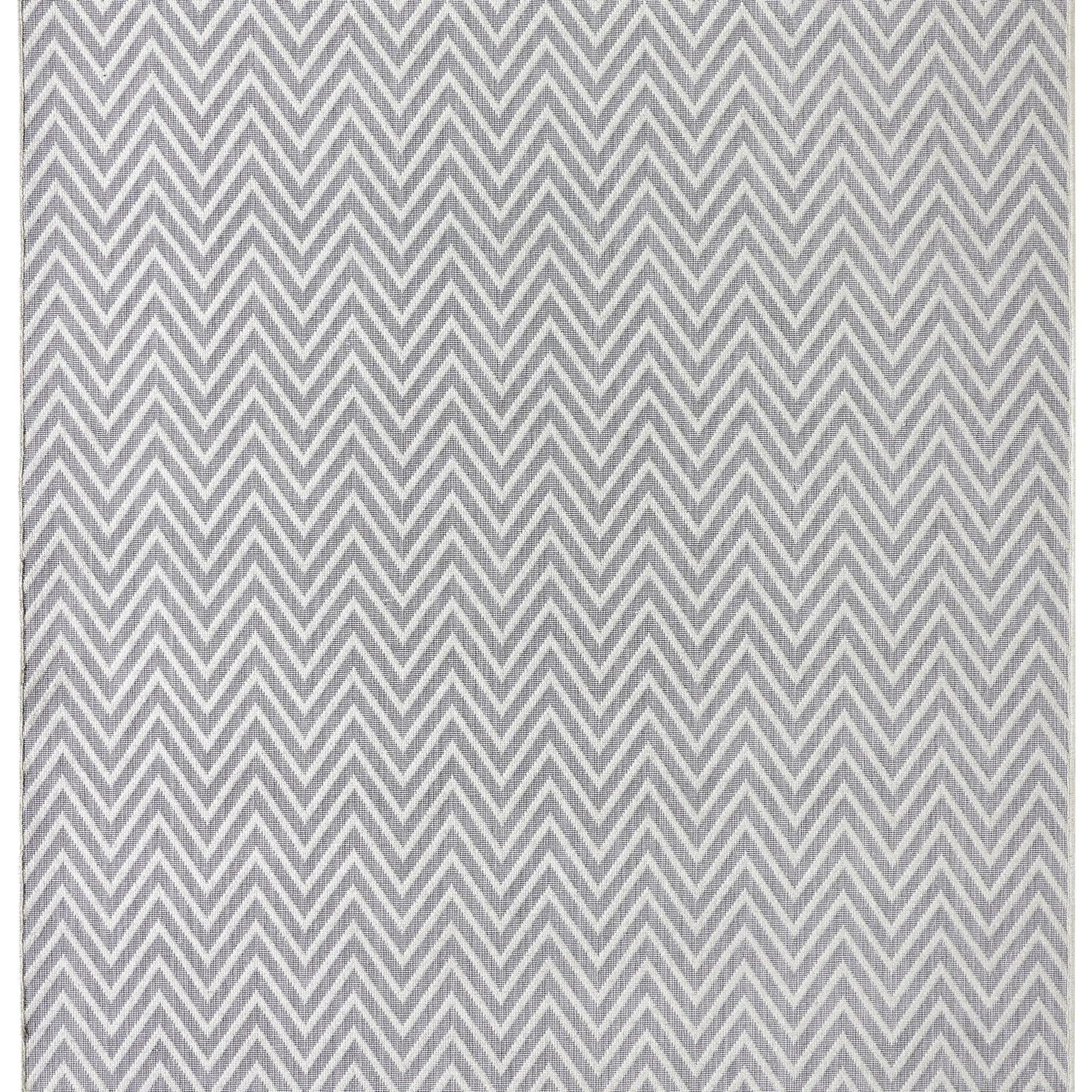 Irie Flatweave, Hand-Made Carpet, Silver