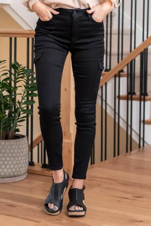 Jenny High Rise Cargo Skinny