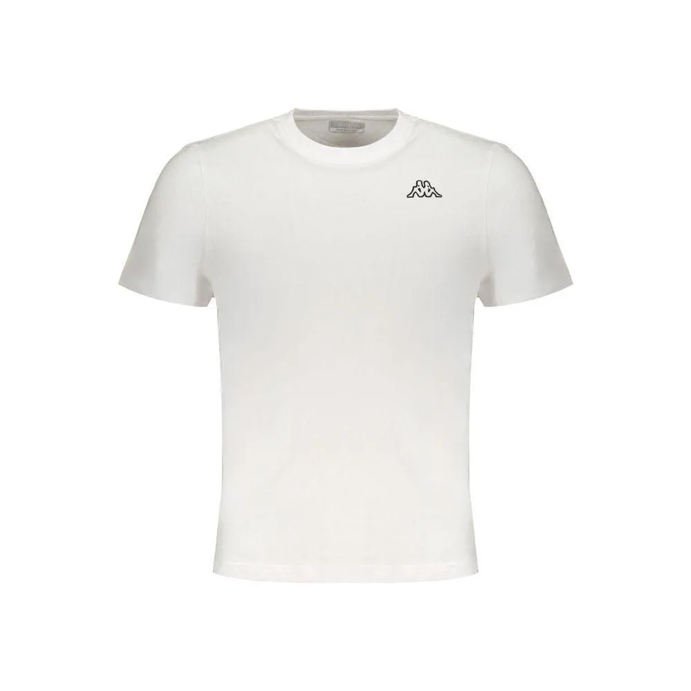 Kappa White Cotton T-Shirt