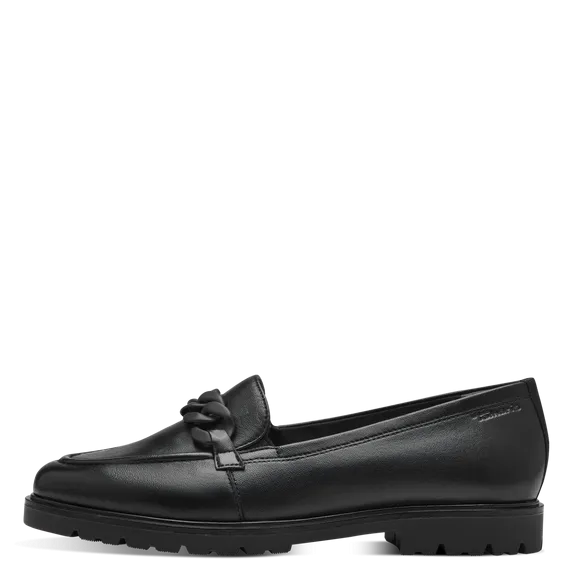 Leather Loafer - Black