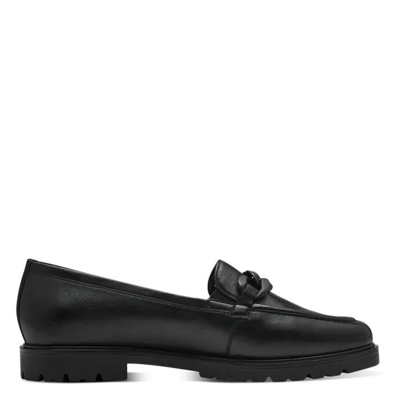 Leather Loafer - Black