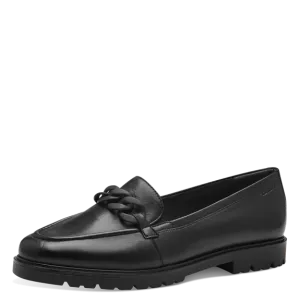 Leather Loafer - Black