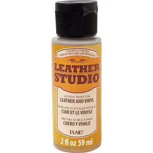 Leather Studio Paint Metallic Pure Gold 2 Oz.