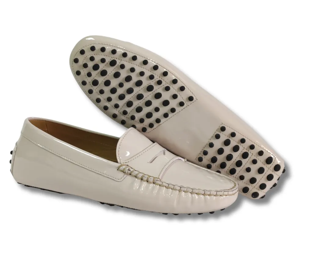 Moccasin Margherita Light Beige