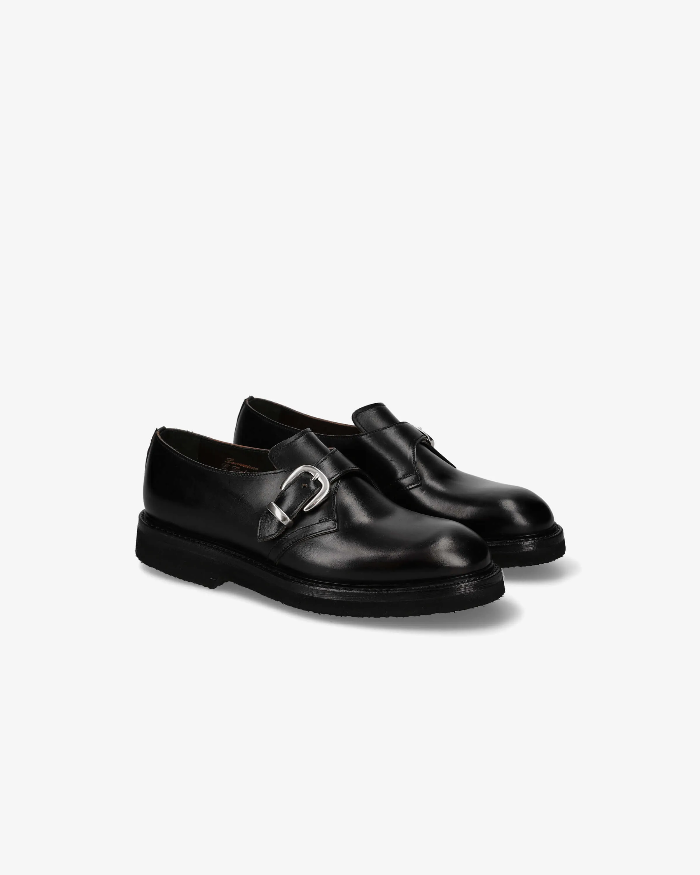 Mono Buckle Shoes 32150E Abner Ciclone Nero