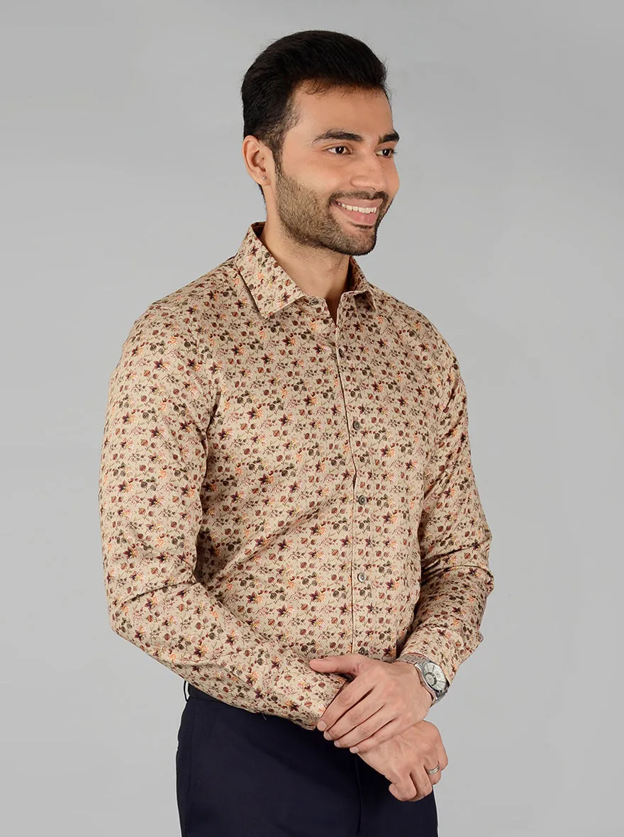 Multi Printed Slim Fit Party Wear shirt | Wyre