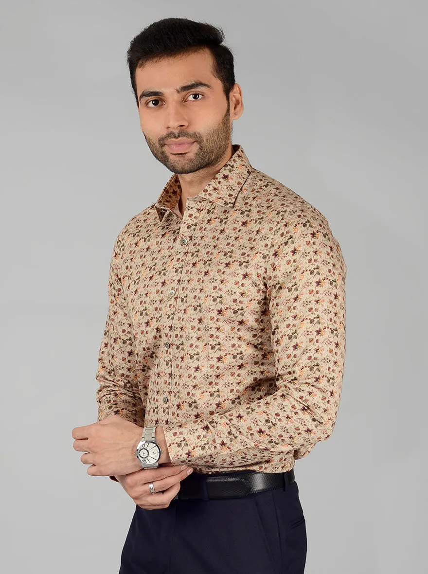 Multi Printed Slim Fit Party Wear shirt | Wyre