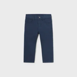 NAVY BLUE SLIM FIT TROUSER FOR BABY BOYS