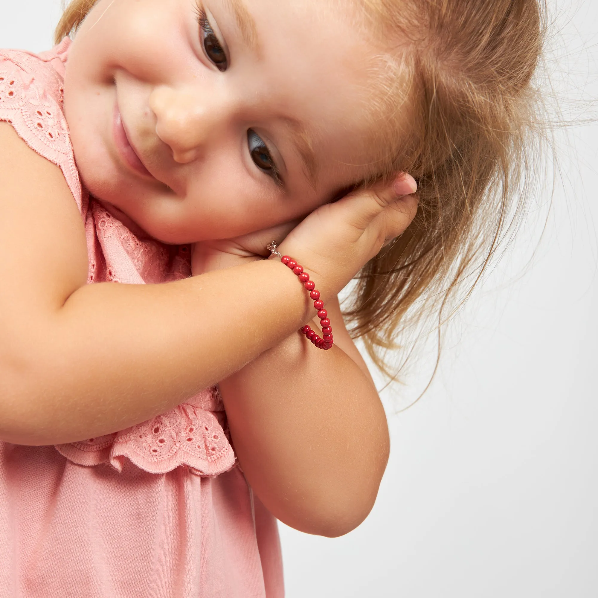 NewBorn Baby Girl Red Bracelet for protection