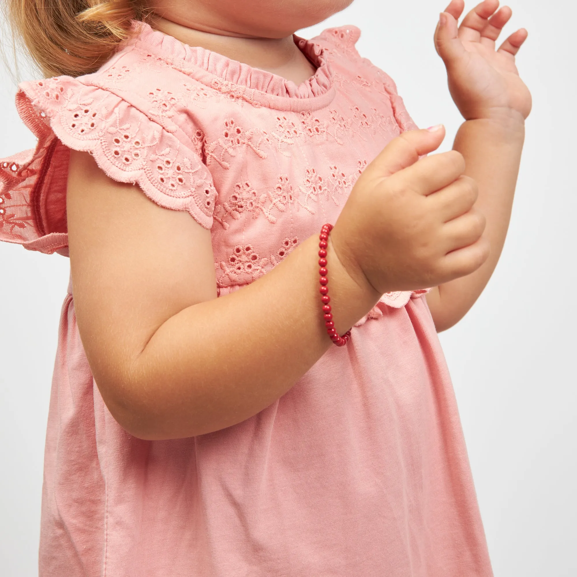 NewBorn Baby Girl Red Bracelet for protection