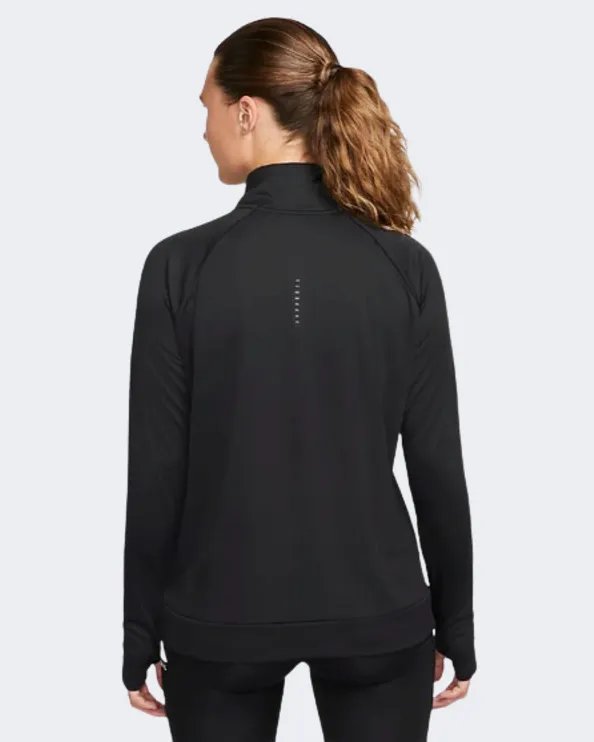 Nike Dri-Fit Swoosh Women Running Long Sleeve Black/White Dm7769-010