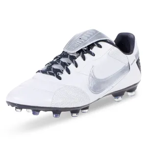 Nike Premier III Firm Ground Soccer Cleats (Photo Dust/Metallic Silver)