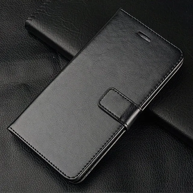 OPPO AX7 Case Flip Wallet PU Leather Phone Case For OPPO AX7 CPH1901 CPH 1901 OPPOAX7 AX 7 Case On OPPO AX7 A7 Protective Cover