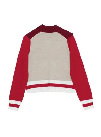 Rag & Bone - Dean Mock Neck Red