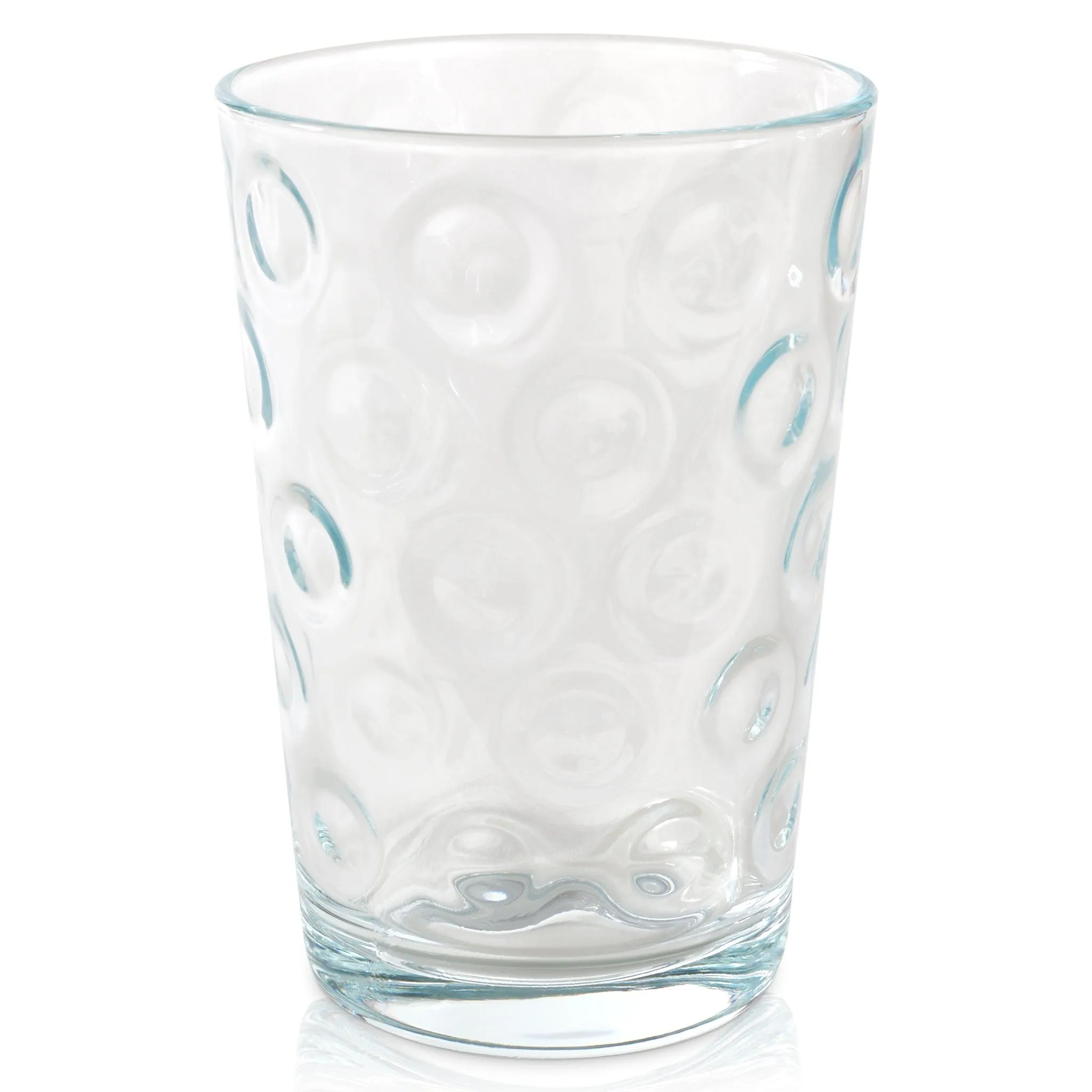 Set of 6 Ring Drinking Glasses - 20CL