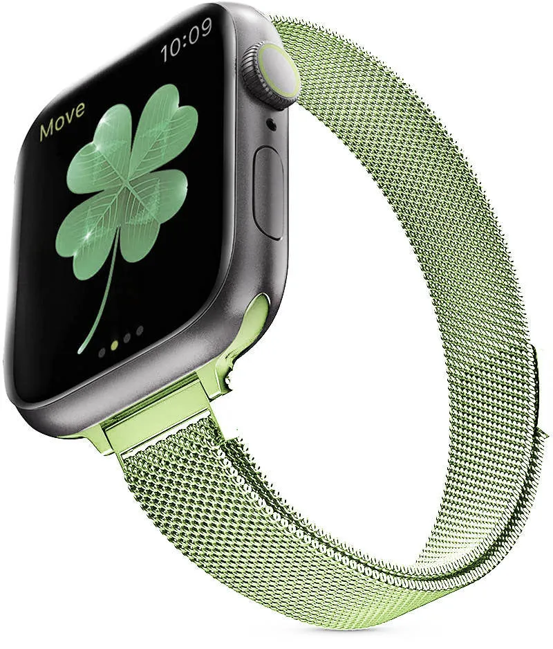 Slim Milanese Loop Band For Apple Watch Multiple Prints Available