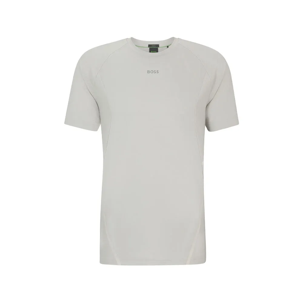 T-Shirt Super Stretch Slim-Fit  - White