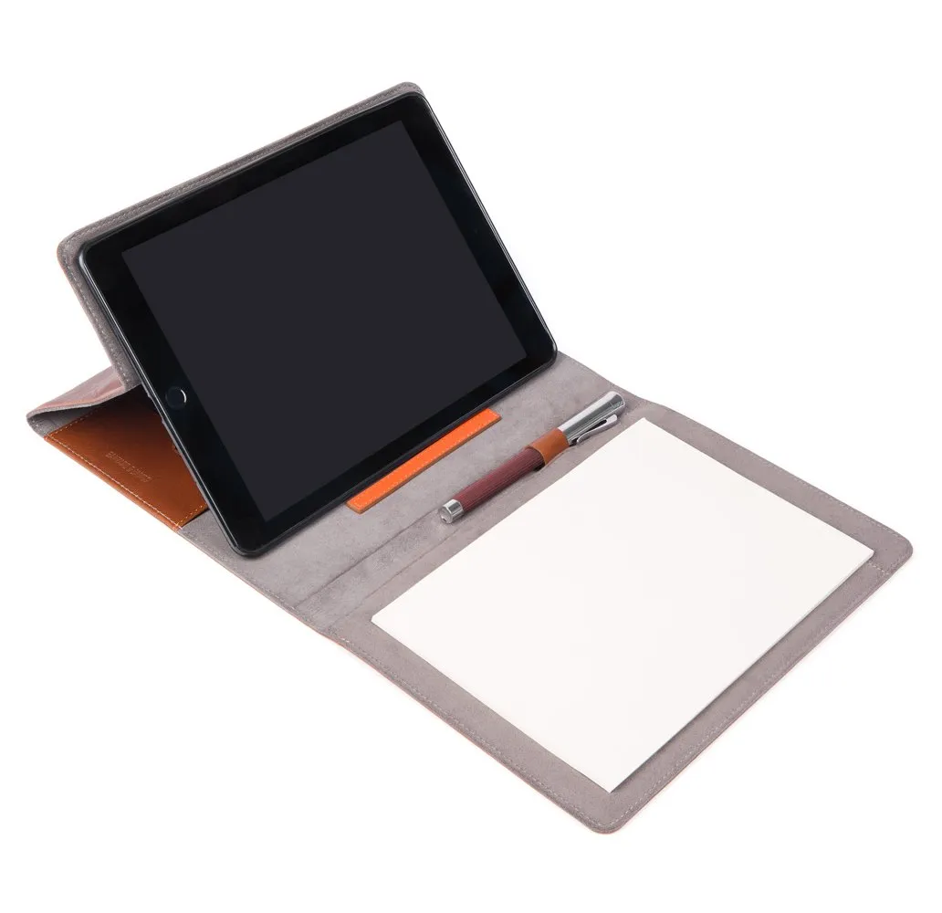 Tan Leather Chadwick iPad Organiser