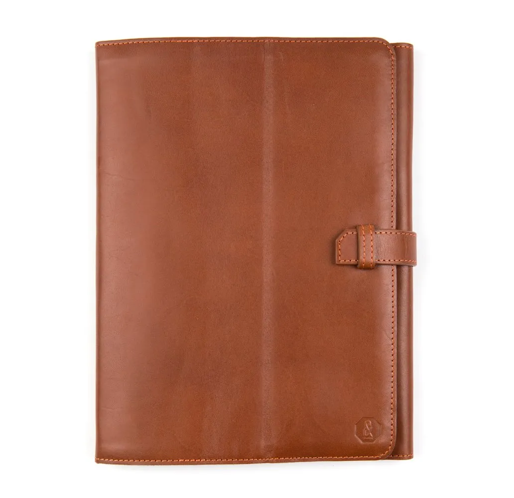 Tan Leather Chadwick iPad Organiser