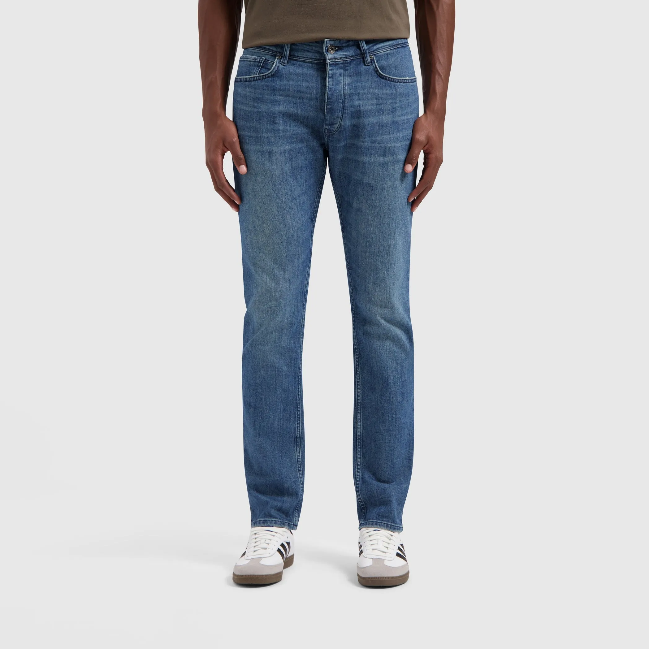 The Eric Regular Fit Jeans | Denim Mid Blue