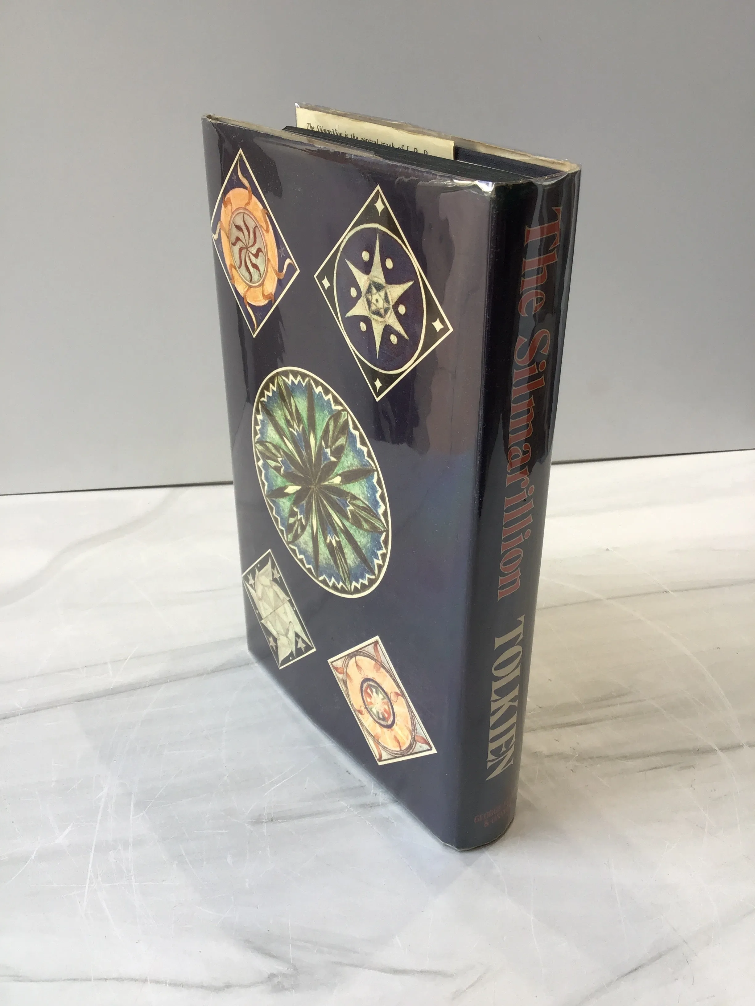 The Silmarillion - with Fore Edge Painting by Maisie Matilda