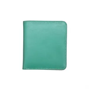 Two-Tone Bifold Mini Wallet