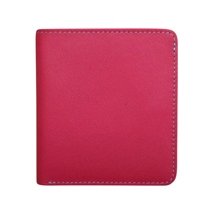 Two-Tone Bifold Mini Wallet